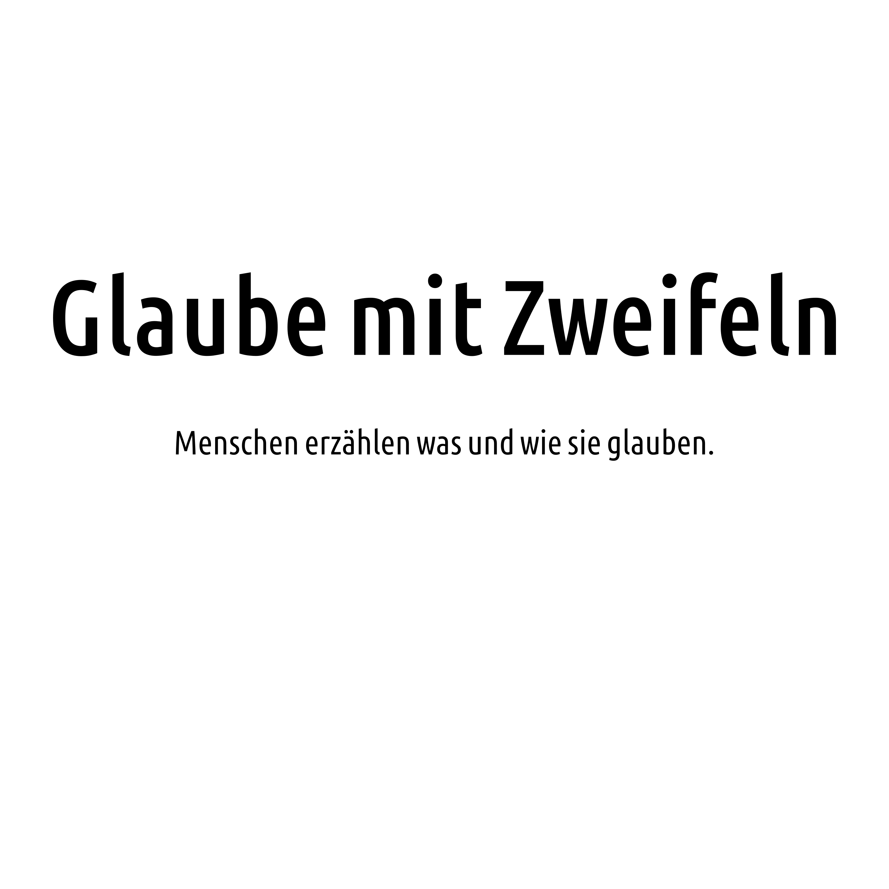 Glaube mit Zweifeln